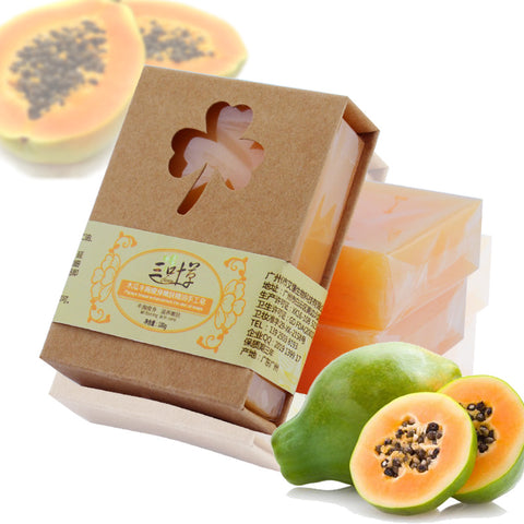 Green Papaya Whitening Handmade Soap